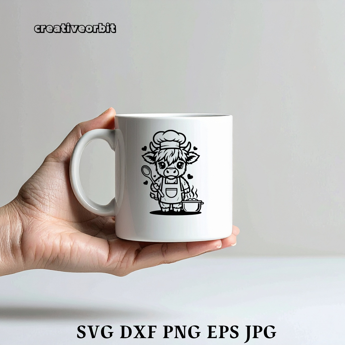 Highland Cow SVG Bundle 26 Designs.