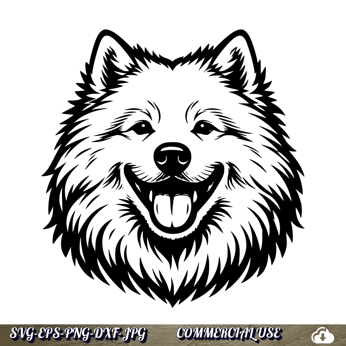 Samoyed SVG | Laser Cut & Cricut
