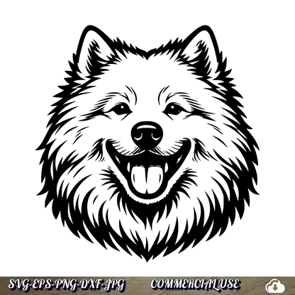 Samoyed SVG | Laser Cut & Cricut