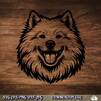 Samoyed SVG | Laser Cut & Cricut