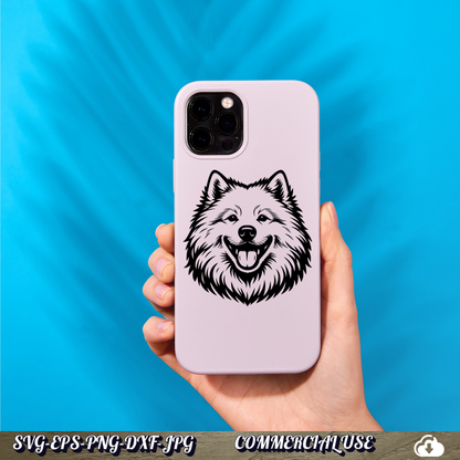 Samoyed SVG | Laser Cut & Cricut