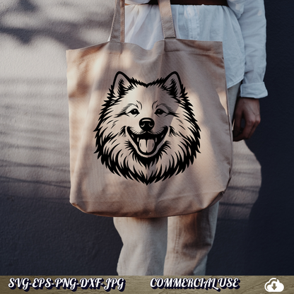 Samoyed SVG | Laser Cut & Cricut