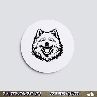 Samoyed SVG | Laser Cut & Cricut