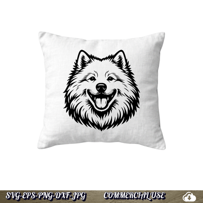 Samoyed SVG | Laser Cut & Cricut