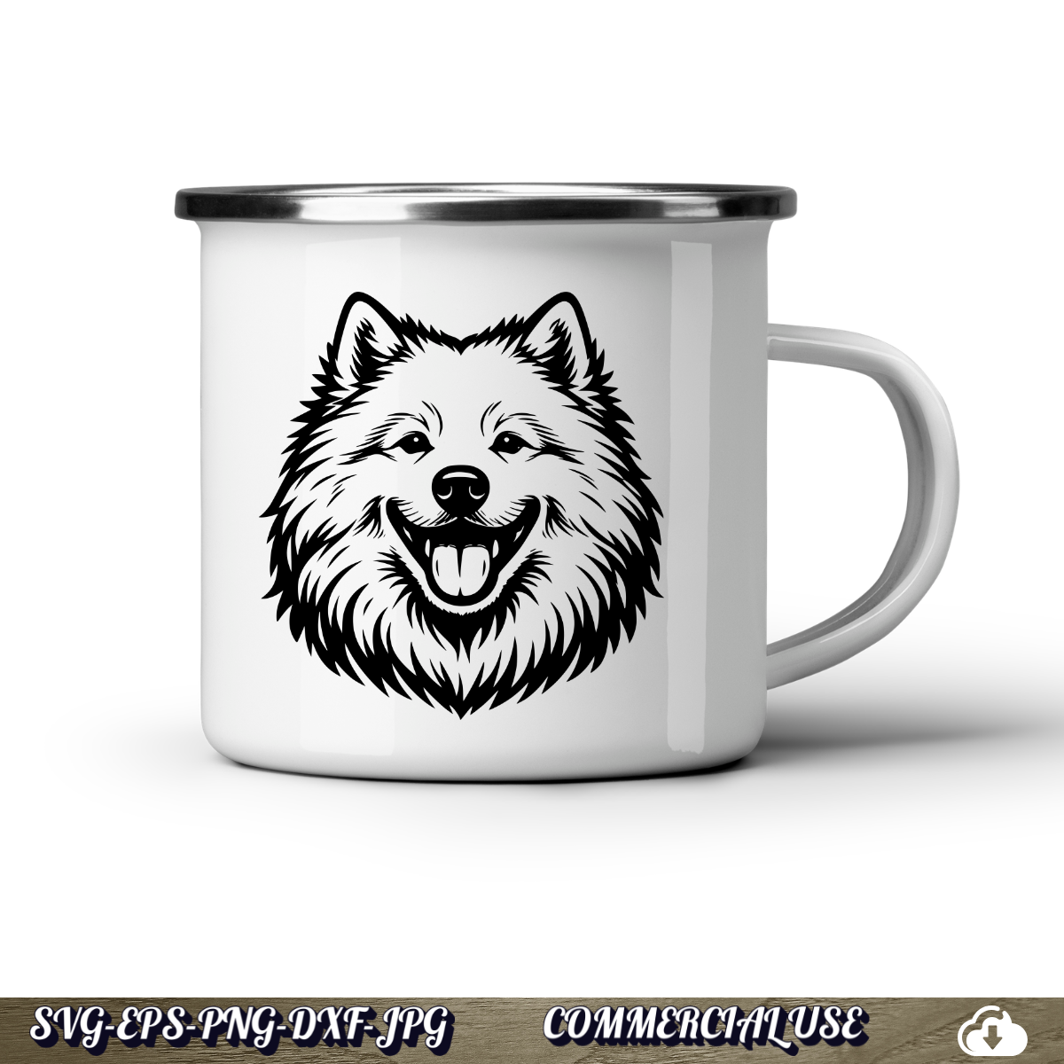 Samoyed SVG | Laser Cut & Cricut