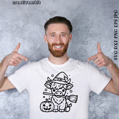 Highland Cow SVG Bundle 26 Designs.