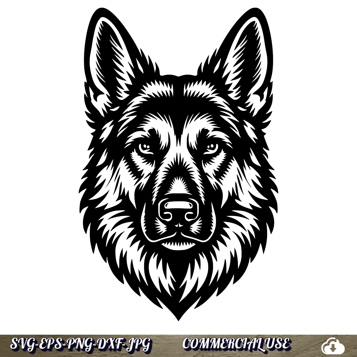 German Shepherd SVG | Laser Cut & Cricut