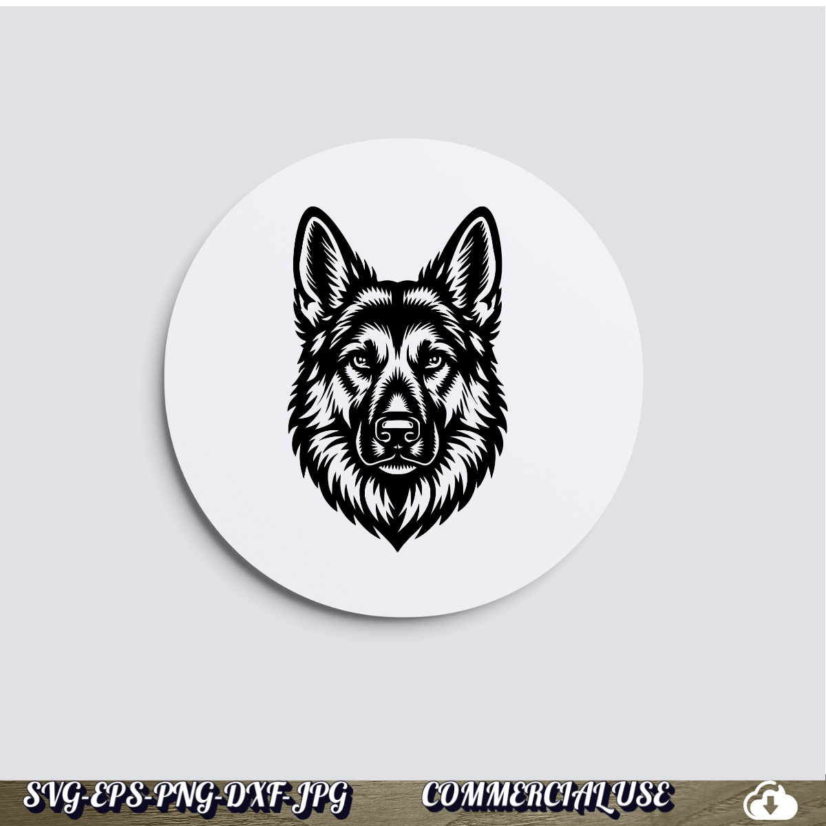 German Shepherd SVG | Laser Cut & Cricut