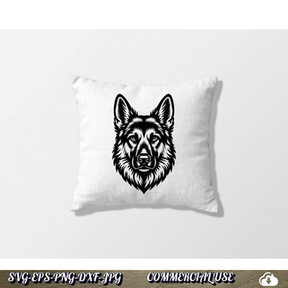German Shepherd SVG | Laser Cut & Cricut