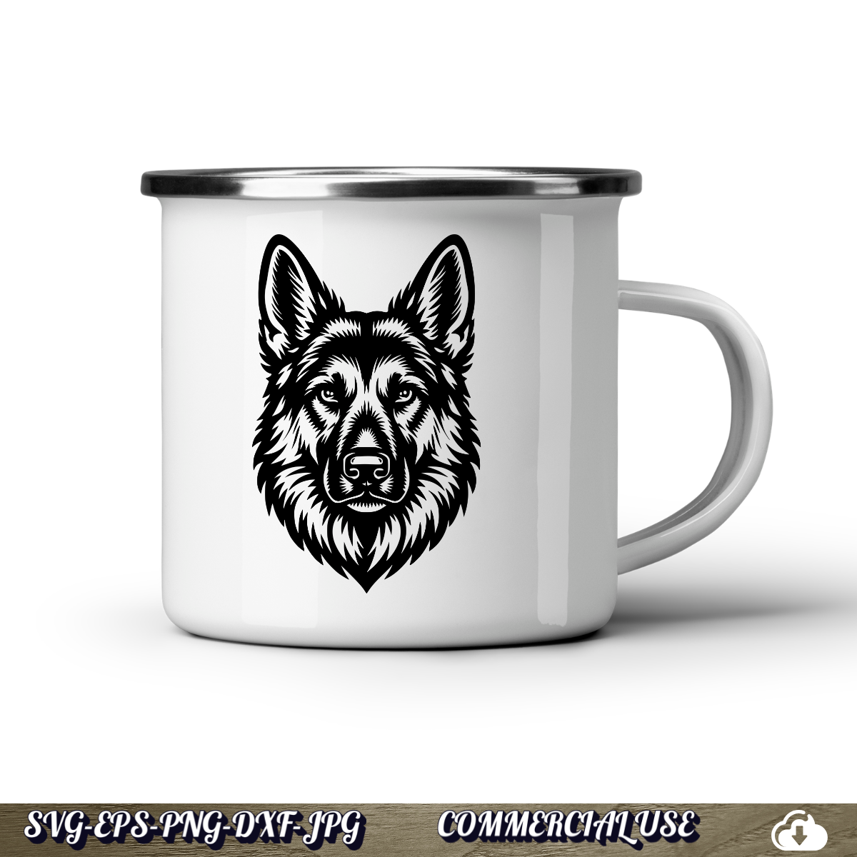 German Shepherd SVG | Laser Cut & Cricut