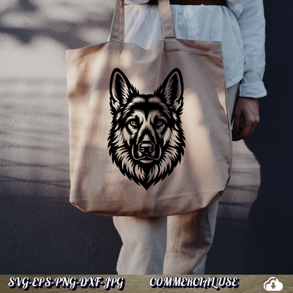 German Shepherd SVG | Laser Cut & Cricut