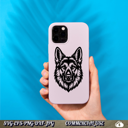 German Shepherd SVG | Laser Cut & Cricut
