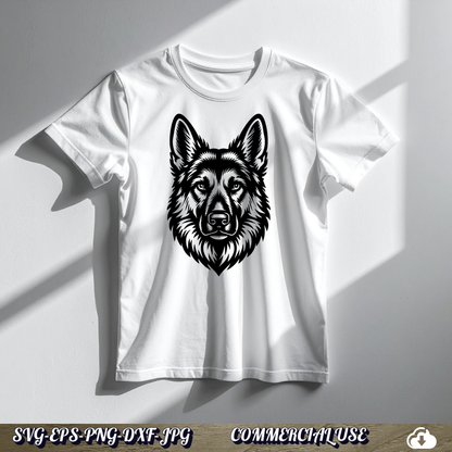 German Shepherd SVG | Laser Cut & Cricut