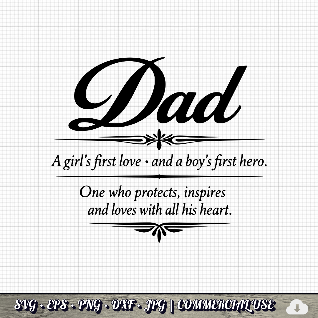 Father's Day SVG Bundle | 29 Funny Dad Designs PNG DXF | Commercial Use