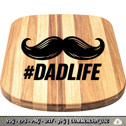 Best Dad Ever SVG Bundle | Father’s Day Shirt Design PNG EPS DXF Cricut Commercial Use