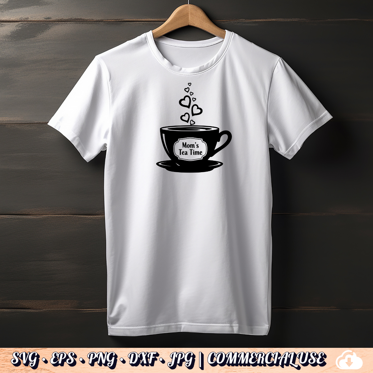 Mom’s Tea Time SVG | Mother’s Day Cut File Bundle