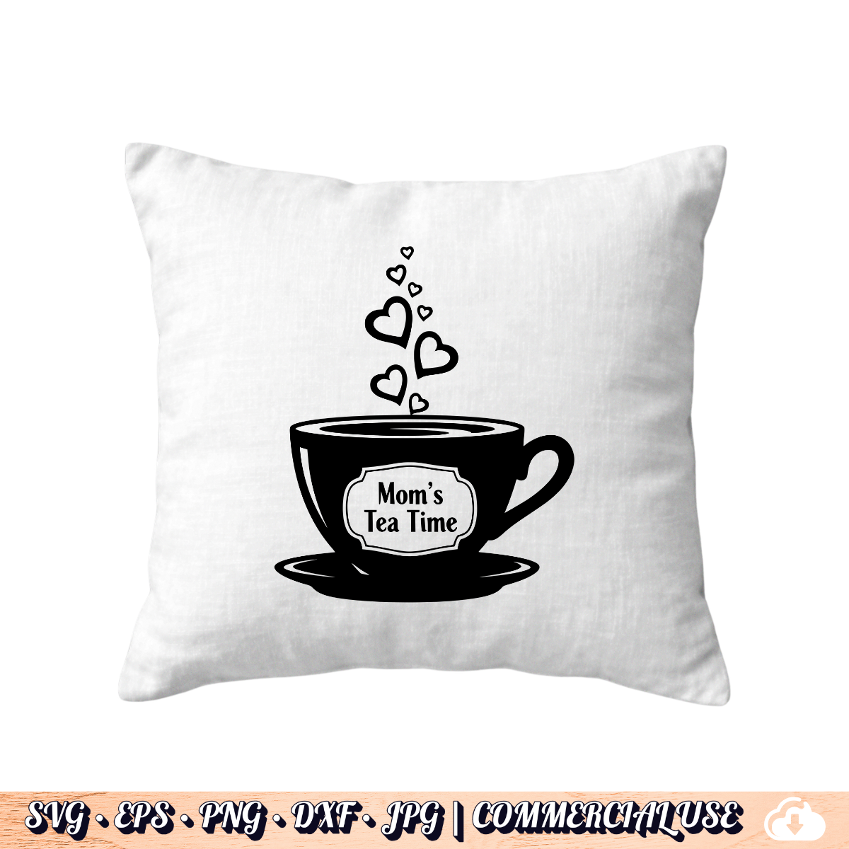 Mom’s Tea Time SVG | Mother’s Day Cut File Bundle