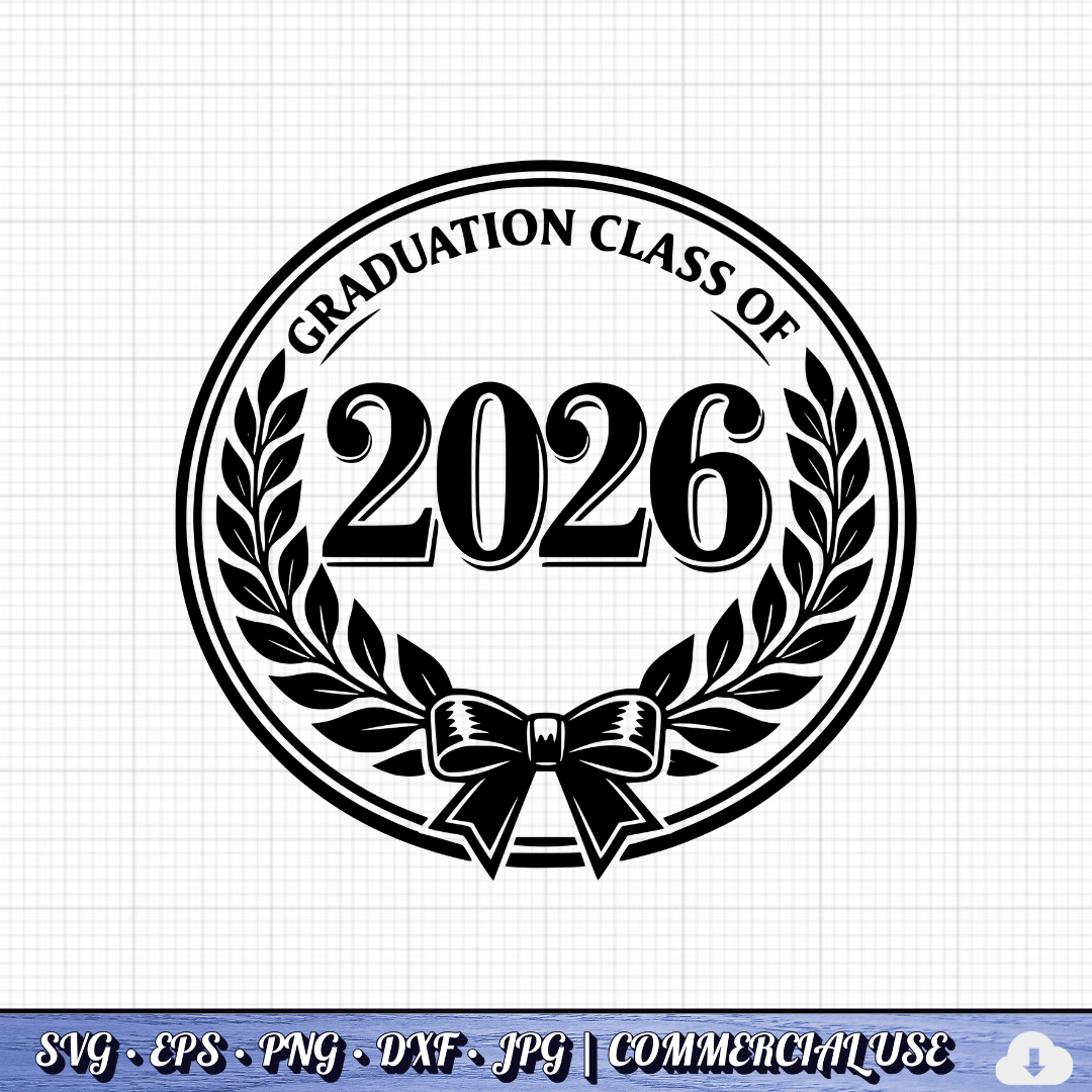 Class of 2026 SVG Bundle | Graduation Cut Files