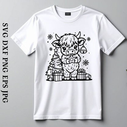 Highland Cow SVG Bundle 26 Designs.