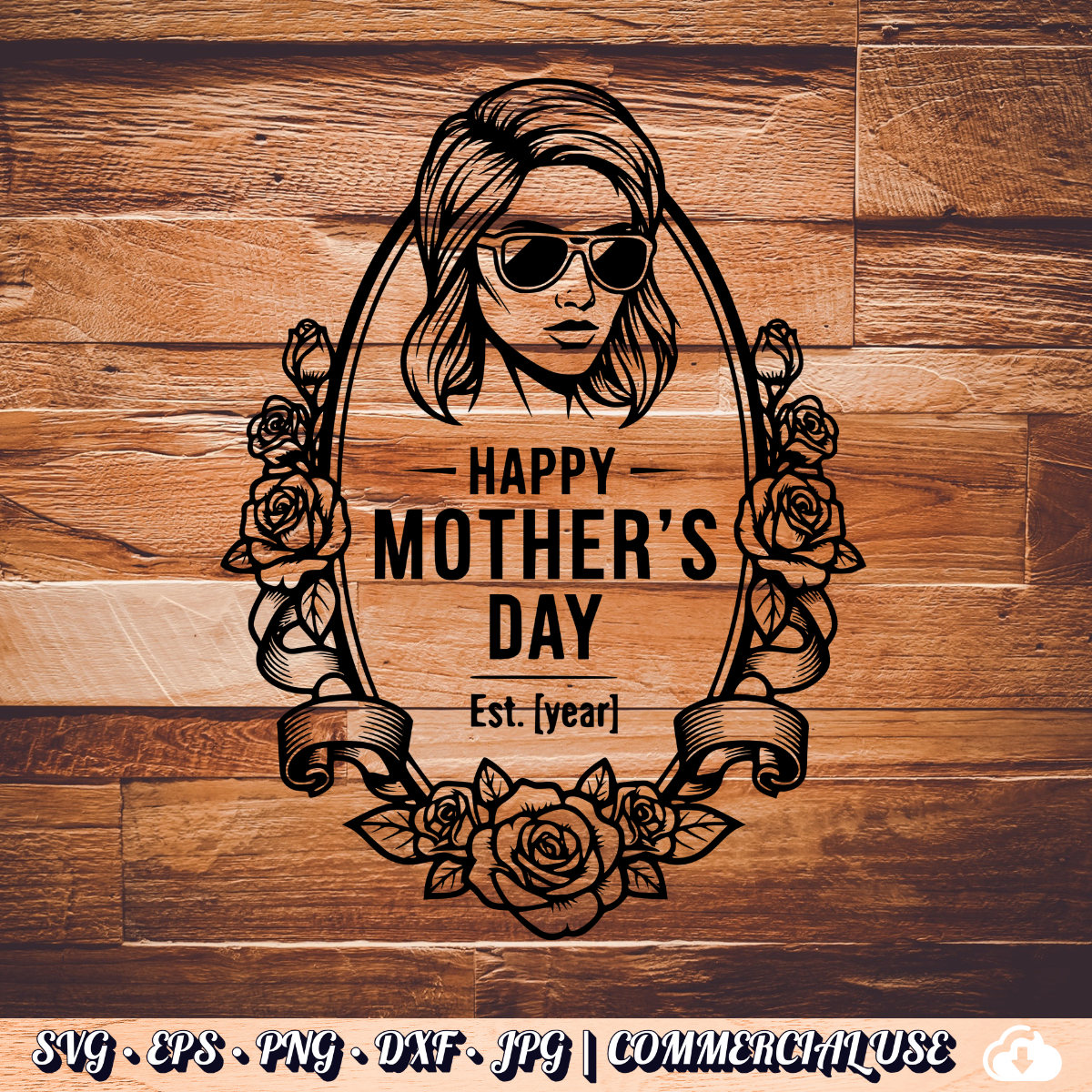 Mother's Day SVG Bundle | 25 Designs | SVG PNG DXF EPS | Cricut | Commercial Use