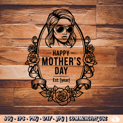 Mother's Day SVG Bundle | 25 Designs | SVG PNG DXF EPS | Cricut | Commercial Use