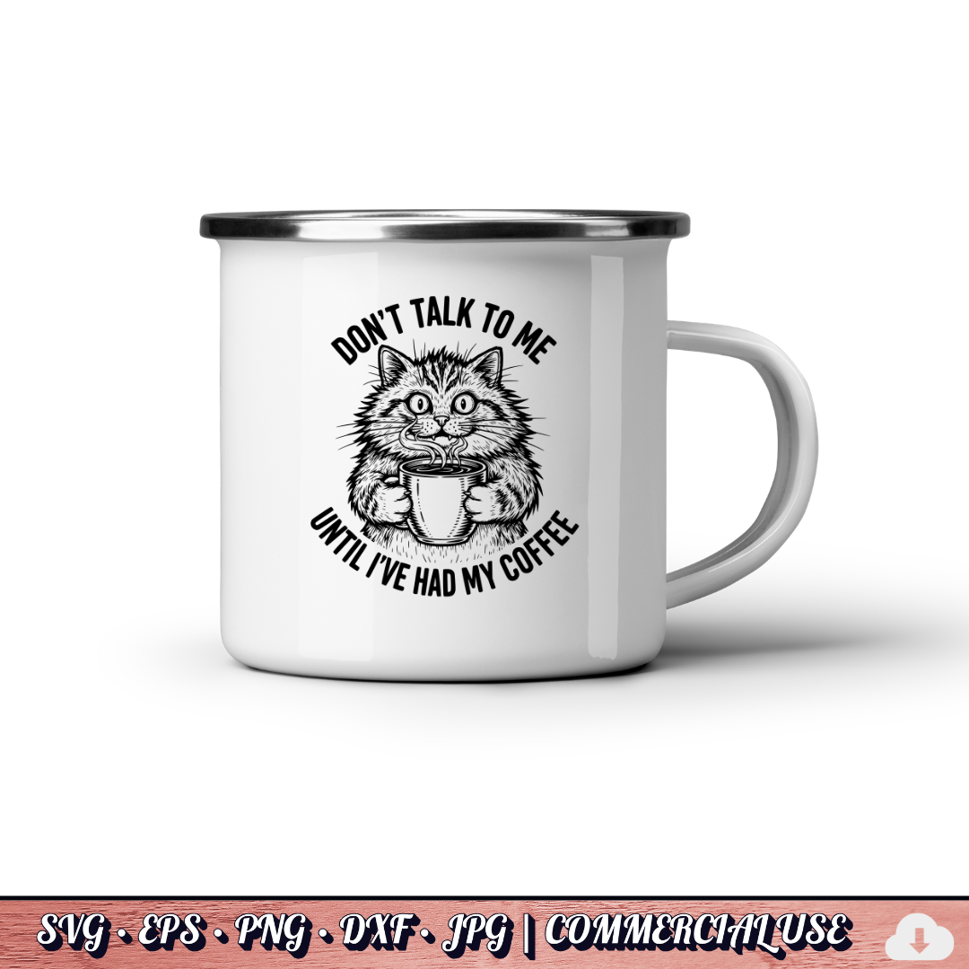 Cat Lovers SVG Bundle | 31 Funny Cat SVG PNG DXF | Commercial Use