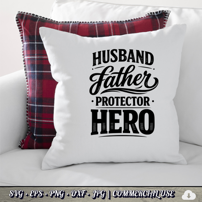 Father's Day SVG Bundle | 29 Funny Dad Designs PNG DXF | Commercial Use