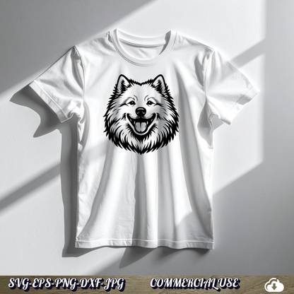 Samoyed SVG | Laser Cut & Cricut
